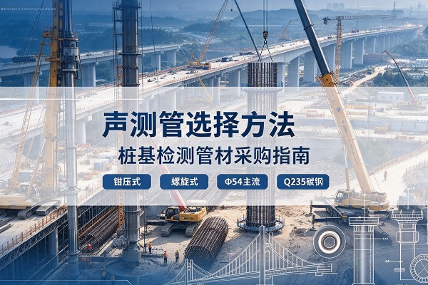 日土声测管选型标准