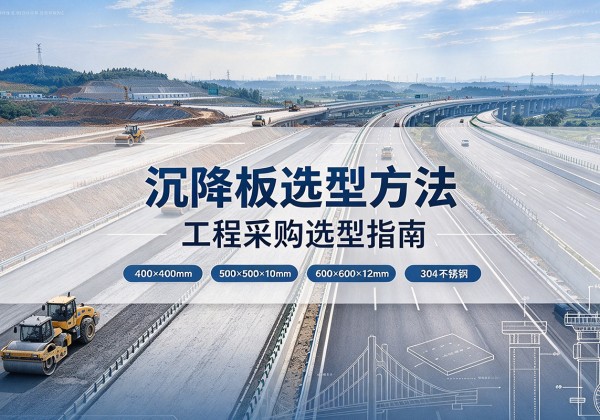 日土沉降板选择方法